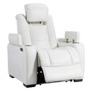 Signature Design by Ashley Party Time 3700413 Power Recliner with Adjustable Headrest IMAGE 5