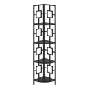 Monarch I 3610 62" Bookcase - Black/Black IMAGE 1