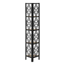 Monarch I 3621 62" Bookcase - Dark Taupe/Black IMAGE 3