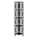 Monarch I 3622 62" Bookcase - Espresso/Black IMAGE 1