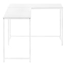 Monarch I 7395 58" Computer Desk - White/White IMAGE 4