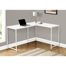 Monarch I 7395 58" Computer Desk - White/White IMAGE 8