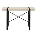 Monarch I 7659 Computer Desk - Modern Taupe/Black IMAGE 5