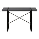 Monarch I 7660 Computer Desk - Modern Grey/Black IMAGE 5