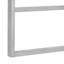 Monarch I 7664 Computer Desk - Black/Silver IMAGE 7