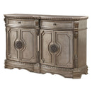 Acme Furniture Northville 66926 Server with Wooden Top IMAGE 1