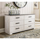 Signature Design by Ashley Shawburn EB4121-131 Six Drawer Dresser IMAGE 5