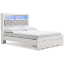 Signature Design by Ashley Altyra B2640 Queen Bookcase Storage Bed IMAGE 1