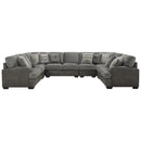 Emerald Home Furnishings Berlin Fabric 6 pc Sectional U4551-11-14-15-16-14-12-03-K IMAGE 1