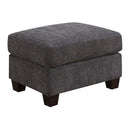 Emerald Home Furnishings Clayton II Fabric Ottoman U8060-03-23B IMAGE 1