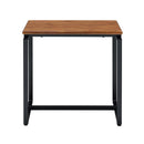 Acme Furniture Jurgen 83240 3 pc Coffee & End Set - Oak & Black IMAGE 6