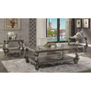 Acme Furniture Versailles 86822 End Table - Antique Platinum IMAGE 2