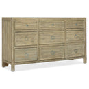 Hooker Furniture 6015-90202-80 Surfrider Nine-Drawer Dresser IMAGE 1