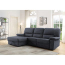 Acme Furniture Trifora 51605 Reclining Storage Sectional Sofa IMAGE 7