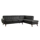 Acme Furniture Essick II 53040 Sectional Sofa - Black IMAGE 1