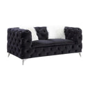 Acme Furniture Phifina 55921 Loveseat - Black IMAGE 2