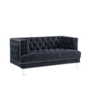 Acme Furniture Ansario 56461 Loveseat - Charcoal IMAGE 1