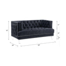 Acme Furniture Ansario 56461 Loveseat - Charcoal IMAGE 4