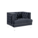 Acme Furniture Ansario 56462 Chair - Charcoal IMAGE 1