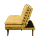 Acme Furniture Savilla 57160 Adjustable Sofa - Yellow IMAGE 4