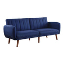 Acme Furniture Bernstein 57190 Adjustable Sofa - Blue IMAGE 2