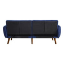 Acme Furniture Bernstein 57190 Adjustable Sofa - Blue IMAGE 3
