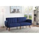 Acme Furniture Bernstein 57190 Adjustable Sofa - Blue IMAGE 7