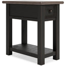 Signature Design by Ashley Tyler Creek T736-107 Chair Side End Table IMAGE 1