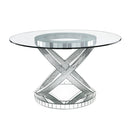 Acme Furniture Ornat 72950 Dining Table IMAGE 1