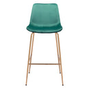 Zuo Tony 101757 Barstool - Green & Gold IMAGE 3