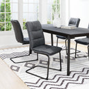 Zuo Sharon 101954 Dining Chair - Vintage Black IMAGE 8