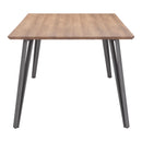 Zuo Perpignan 101888 Dining Table - Brown IMAGE 2