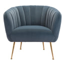 Zuo Deco 101852 Accent Chair - Grey IMAGE 3