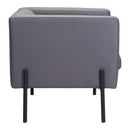 Zuo Jess 101856 Accent Chair - Grey IMAGE 2