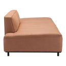 Zuo Confection 101925 Sofa - Brown IMAGE 2