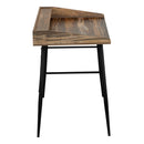 Monarch I 7538 Computer Desk - Brown/Black IMAGE 4