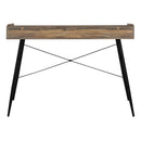 Monarch I 7538 Computer Desk - Brown/Black IMAGE 5