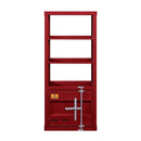 Acme Furniture Cargo 91897 Left Side Pier - Red IMAGE 2