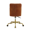 Acme Furniture Dudley 92498 Executive Office Chair - Rust IMAGE 4