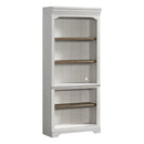 Intercon Furniture Drake DK-HO-7632B-RFO-C 76" Bunching Bookcase IMAGE 1