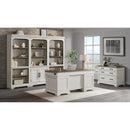 Intercon Furniture Drake DK-HO-7632BD-RFO-C 76" Bunching Bookcase with Door IMAGE 3