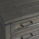 Intercon Furniture Foundry FR-HO-6631ED-PEW-C Executive Desk IMAGE 3