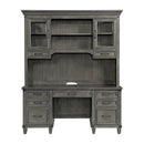 Intercon Furniture Foundry FR-HO-6852H-PEW-C Credenza Hutch IMAGE 1