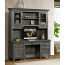 Intercon Furniture Foundry FR-HO-6852H-PEW-C Credenza Hutch IMAGE 3