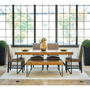 Elements International Cruz MDCZ100BN Dining Bench IMAGE 6