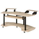 Acme Furniture Eleazar 92892 71" Music Desk - Natural IMAGE 2