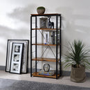 Acme Furniture Jurgen 92912 Bookshelf - Oak IMAGE 1