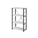Acme Furniture Jurgen 92917 Bookshelf - Antique White-Ash IMAGE 1