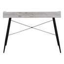 Monarch I 7541 Computer Desk - Grey/Black Metal IMAGE 5