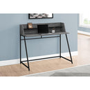 Monarch I 7550 Computer Desk - Grey Stone-Look/Black Metal IMAGE 8